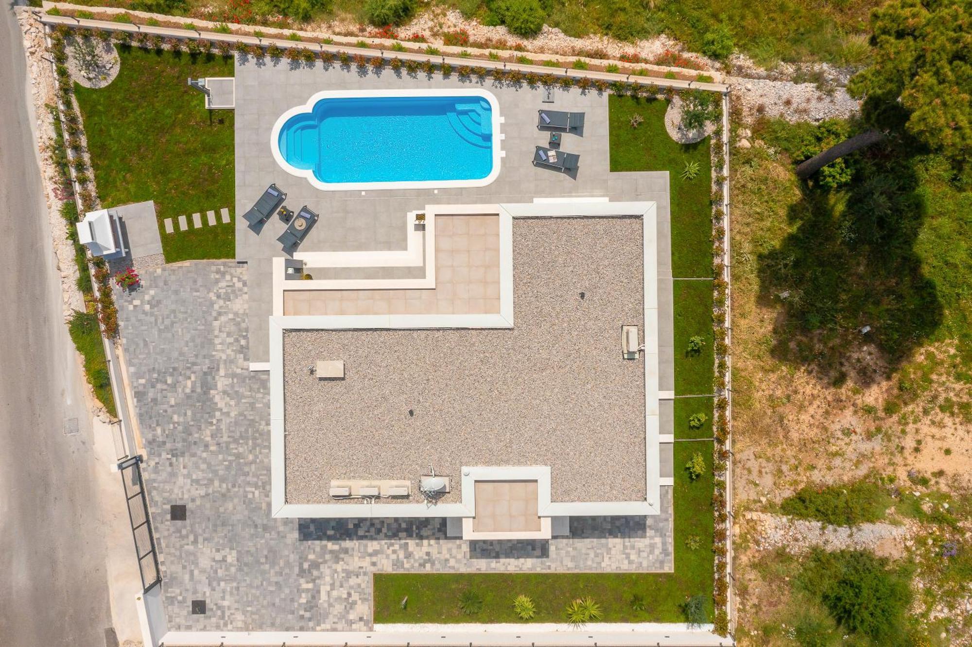 Villa Paradiso Adriatico Kaštela Exterior foto